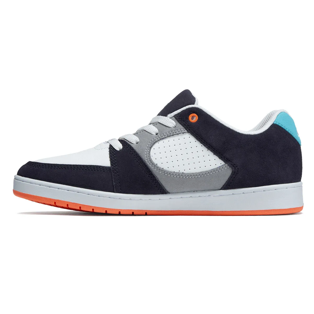 eS Accel Slim Shoes - Navy/Grey/Orange Extreme Comfort Abrasion resistant