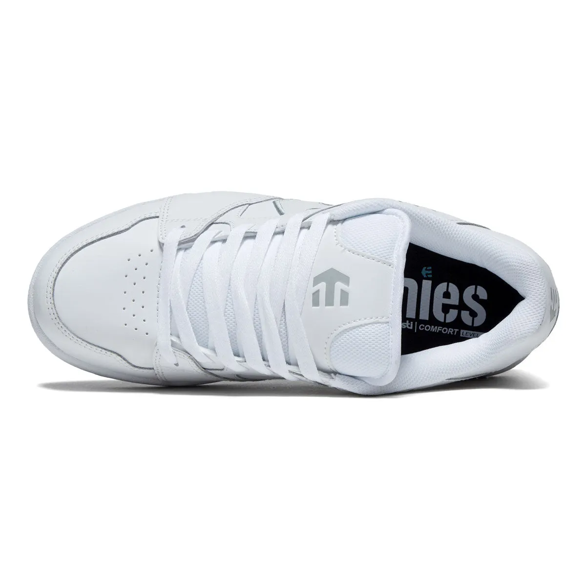 Adjustable Fit Etnies Faze Shoes - White/White/Gum