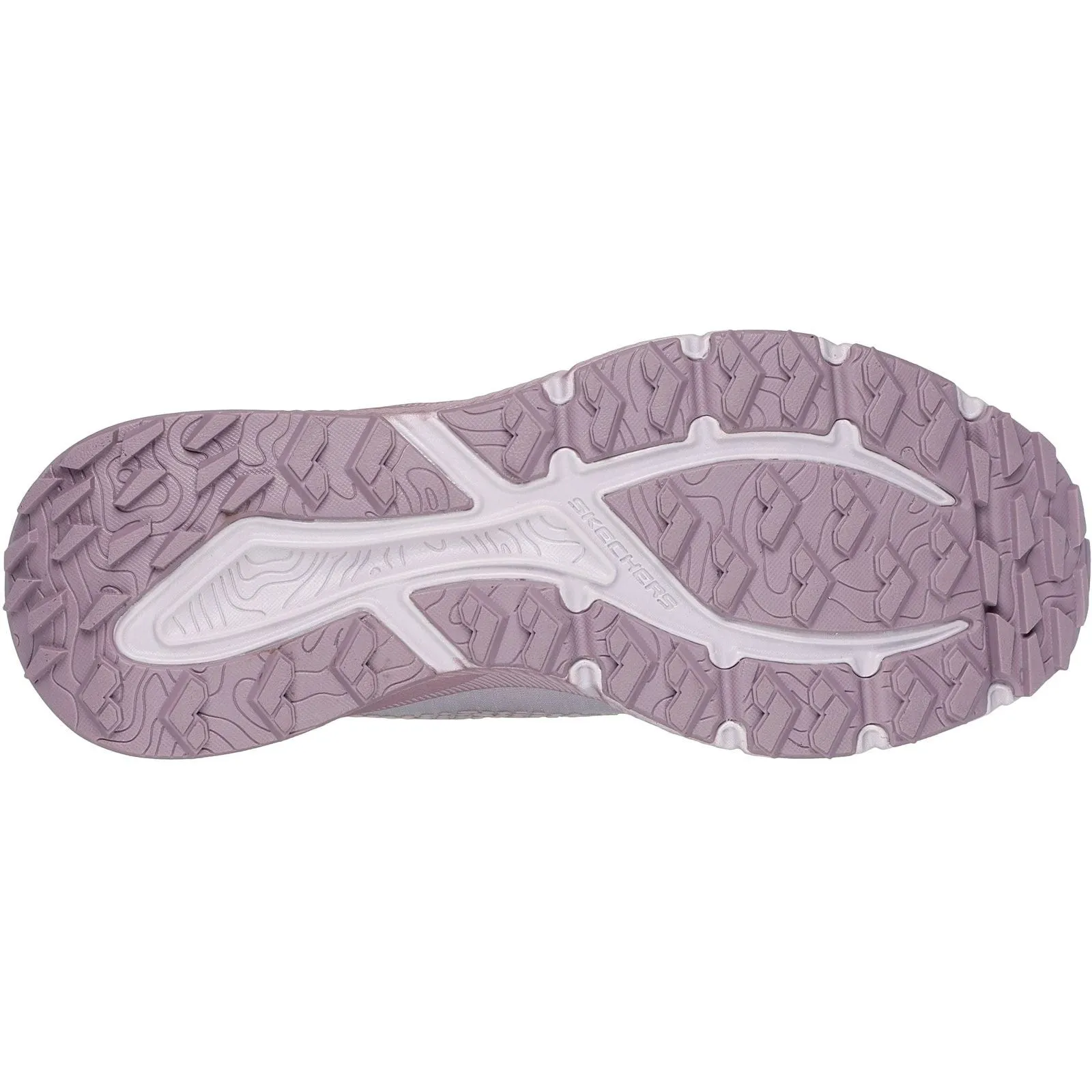 Skechers Womens Switch Back Mist Hiking Shoes Pink/Multi Waterproof Performance