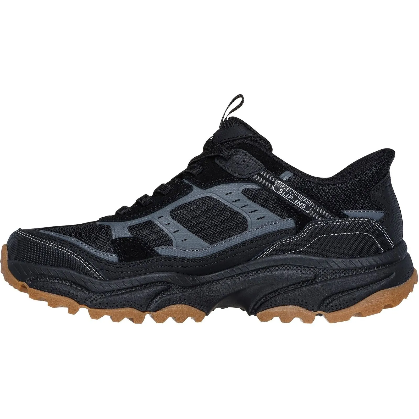High Performance Boots High Comfort Skechers Mens Vigor AT Hiking Shoes Black