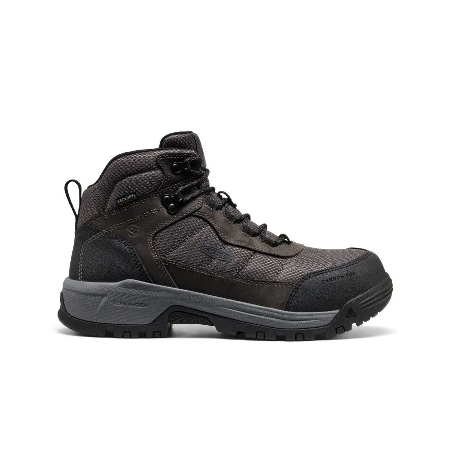 Men's Skokie Waterproof Work Boot (Carbon Toe)  |  Magnet/Black Backpack Travel