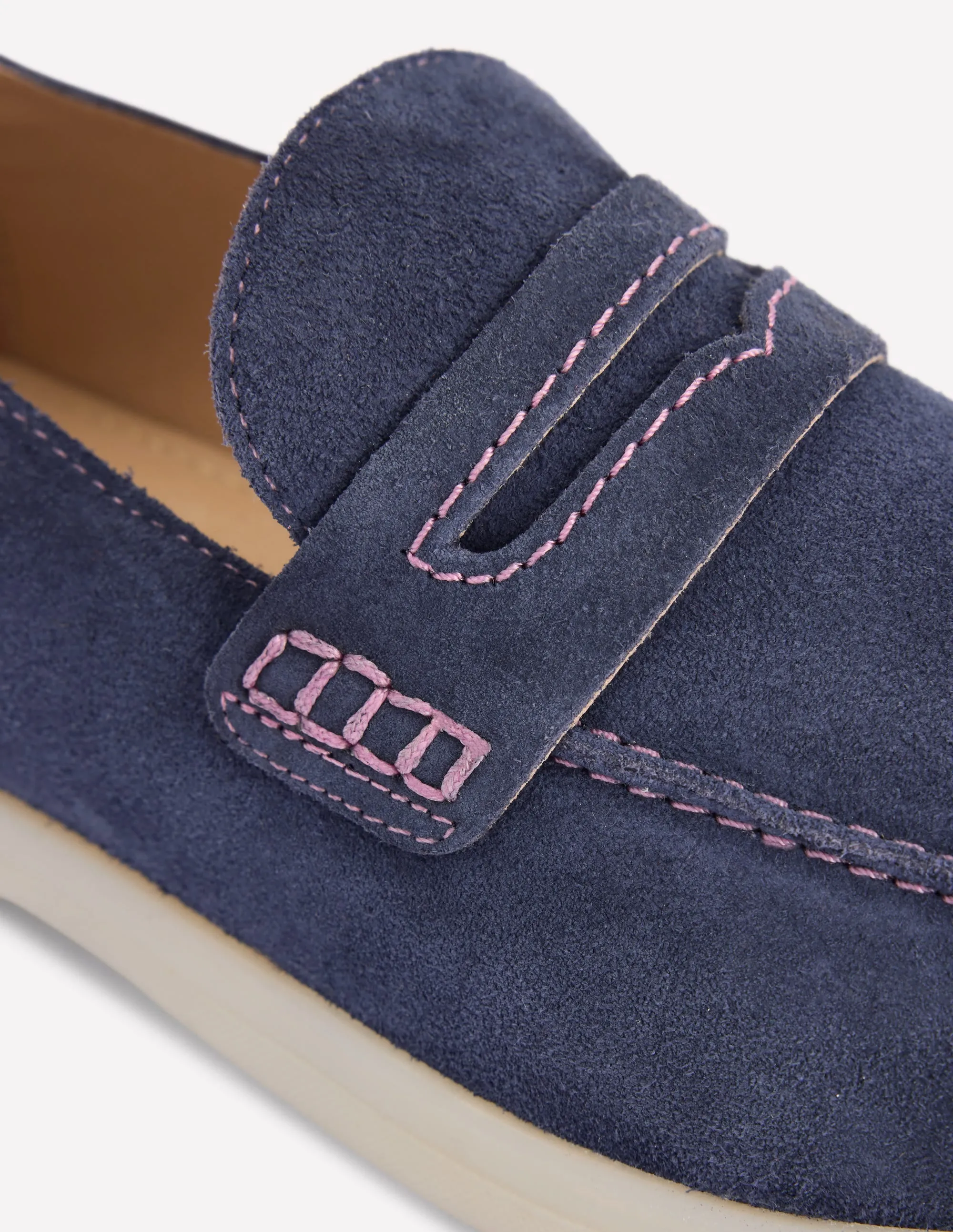 Breathable Footwear Open Walk Easy soft loafers-Navy