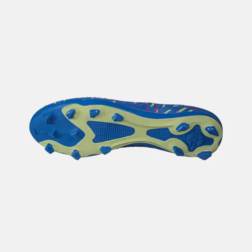 Skill Boost Mid Cut Nivia Ashtang 2.0 Men's Football Shoes -Core Blue