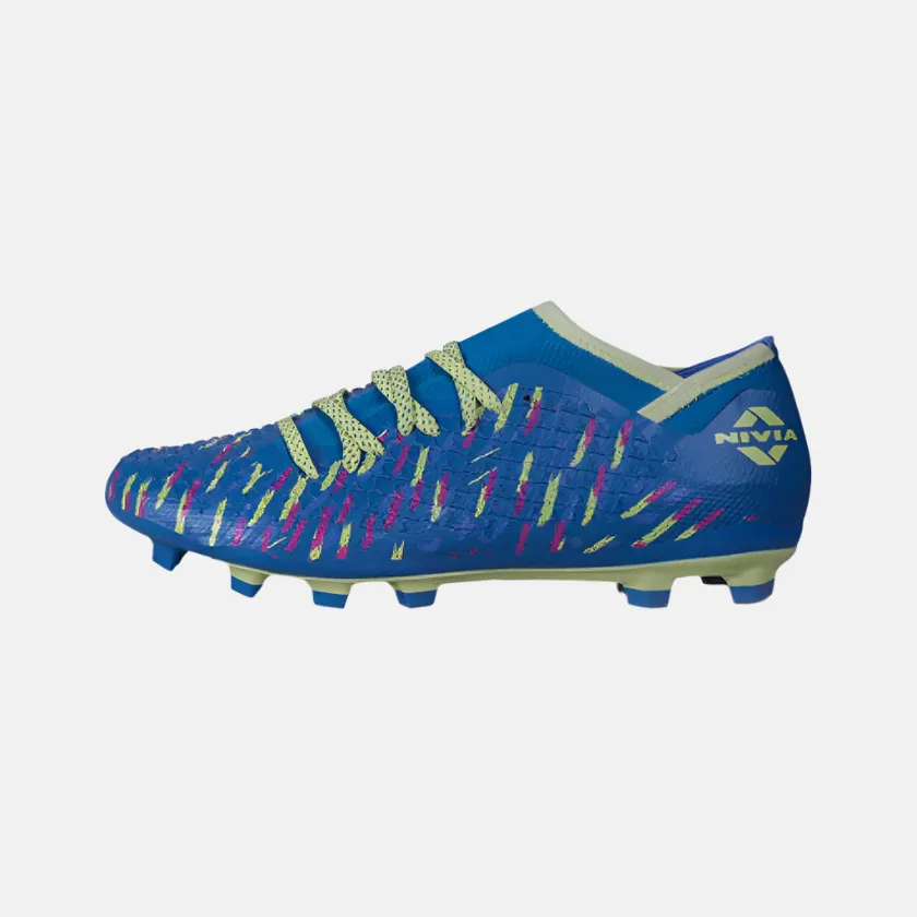 Nivia Ashtang 2.0 Men's Football Shoes -Core Blue Clean Pivot