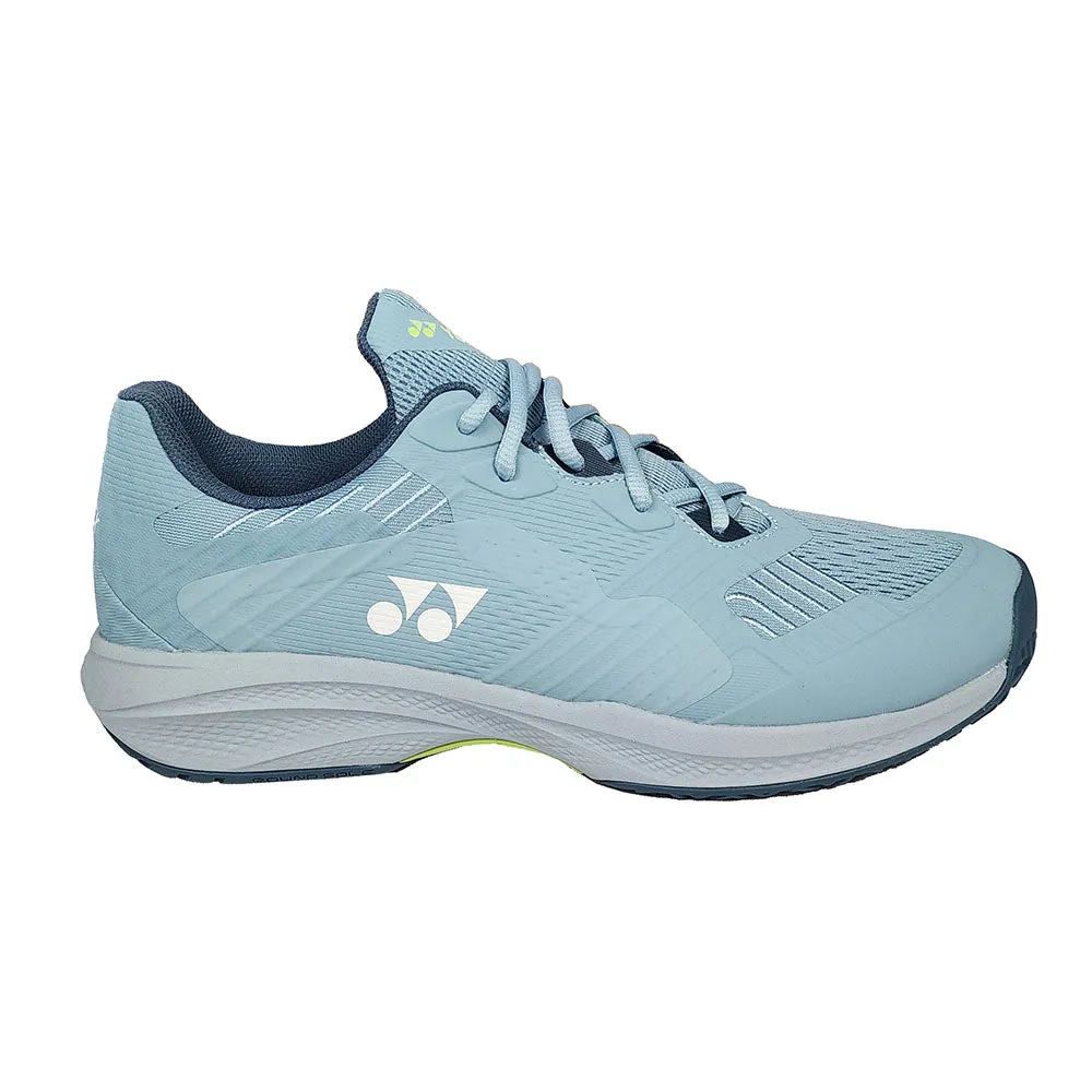 Cushioned Feel Yonex Power Cushion Sonicage Wide Men's Tennis Shoe (Grayish Blue)
