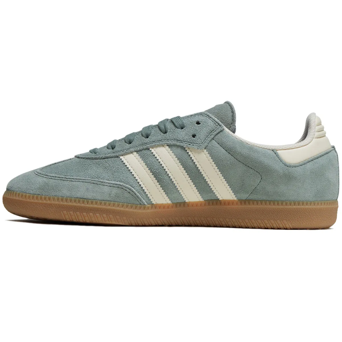 Adidas Samba Adv Shoes - Silver Green/Wonder Wheat/Gold Metallic Comfort Cushioned