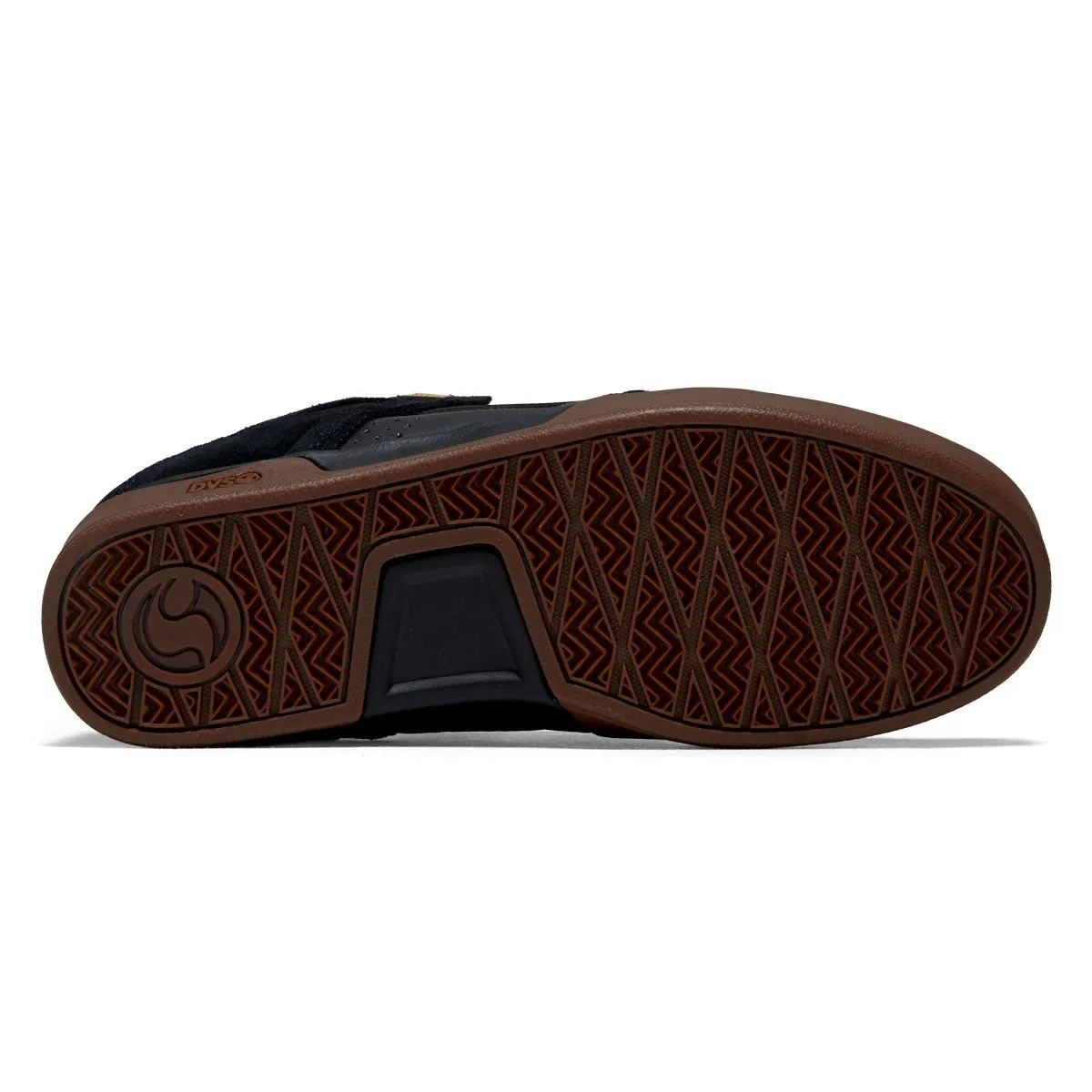 All Weather Wear DVS Comanche LT Shoes - Black/Black/Gum Suede