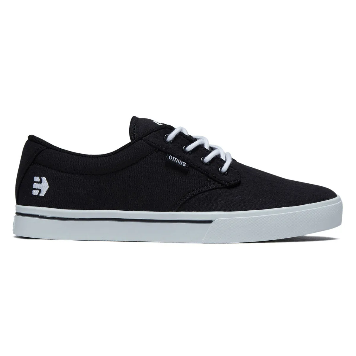 Etnies Jameson 2 Eco Shoes - Black/White/White Campus Style