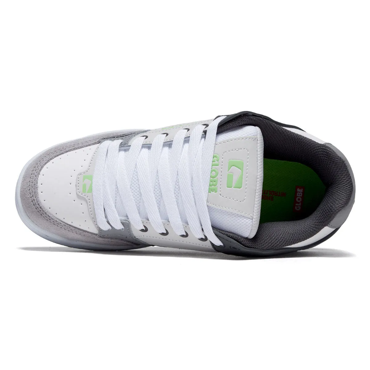 Globe Tilt Shoes - Lunar/Grey/Green Urban Control