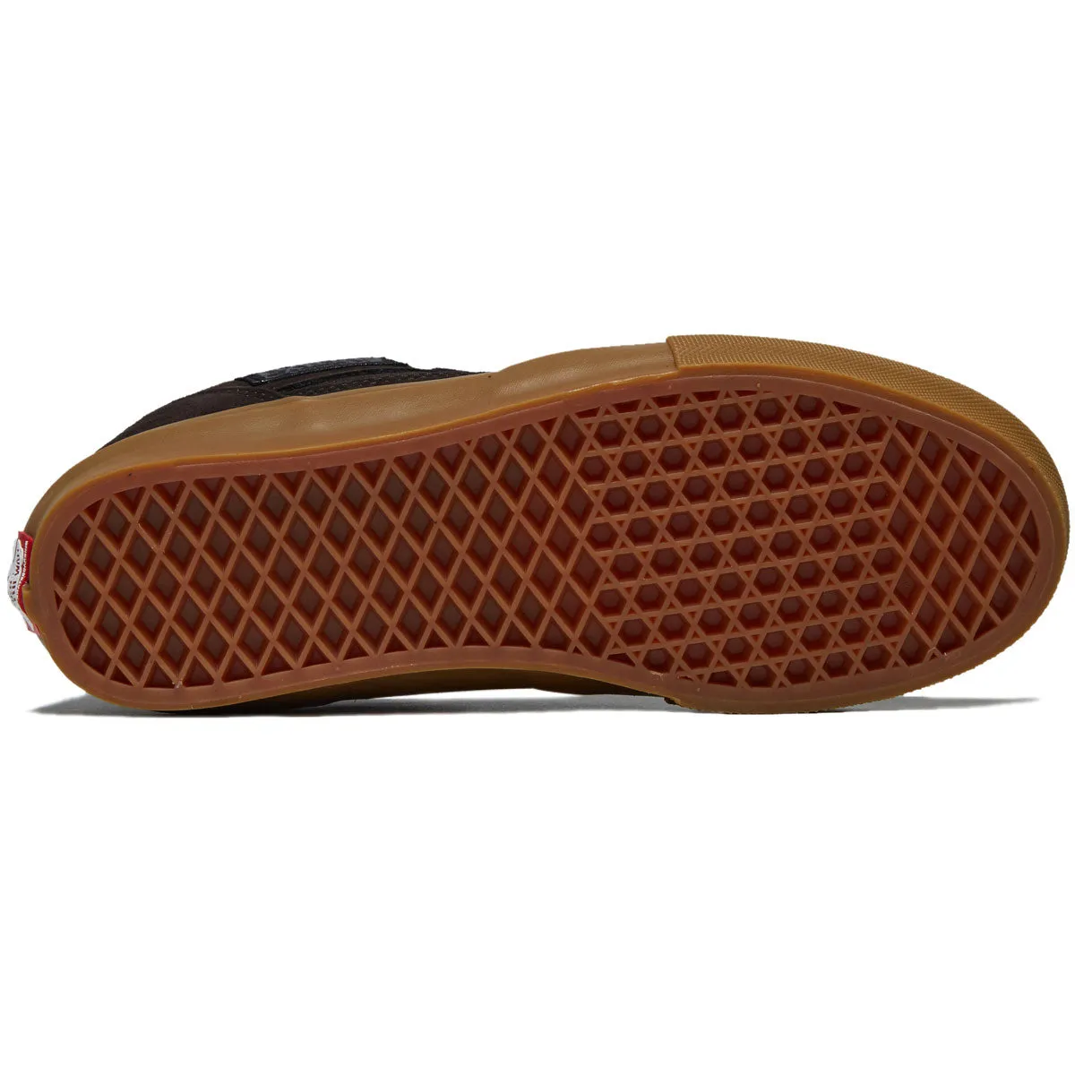 Lightweight Wear Fast Landing Vans Skate Half Cab Shoes - Brown Suede/Gum