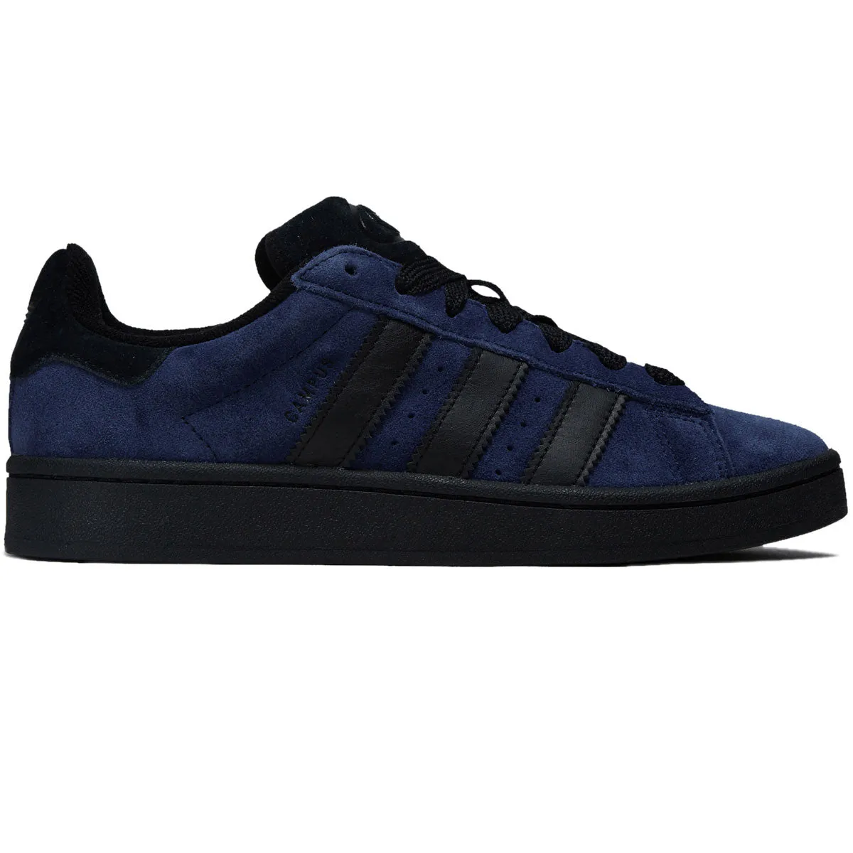 Toe Protection Adidas Campus 00s Shoes - Core Black/Core Black/Dark Blue