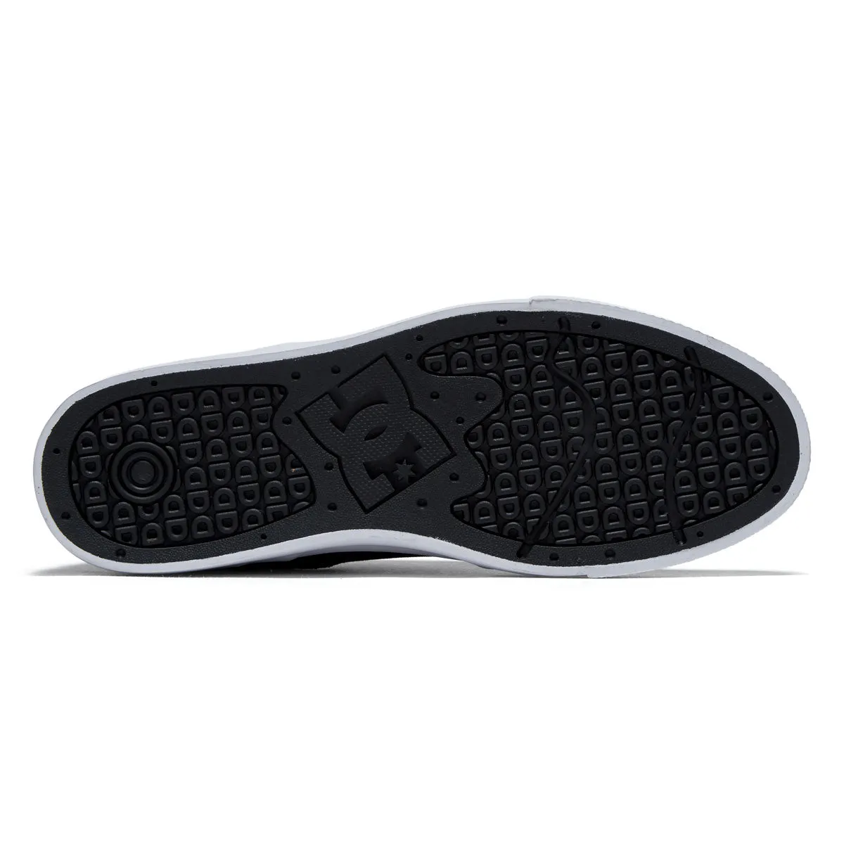 DC Teknic Shoes - Black/White Performance Skate Fit