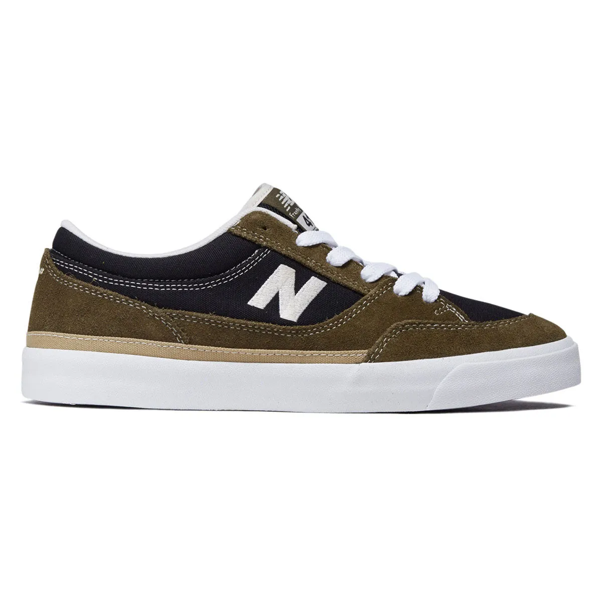 Skate Ready Gear Skateboarder New Balance 417 Villani Low Shoes - Dark Olive/Black