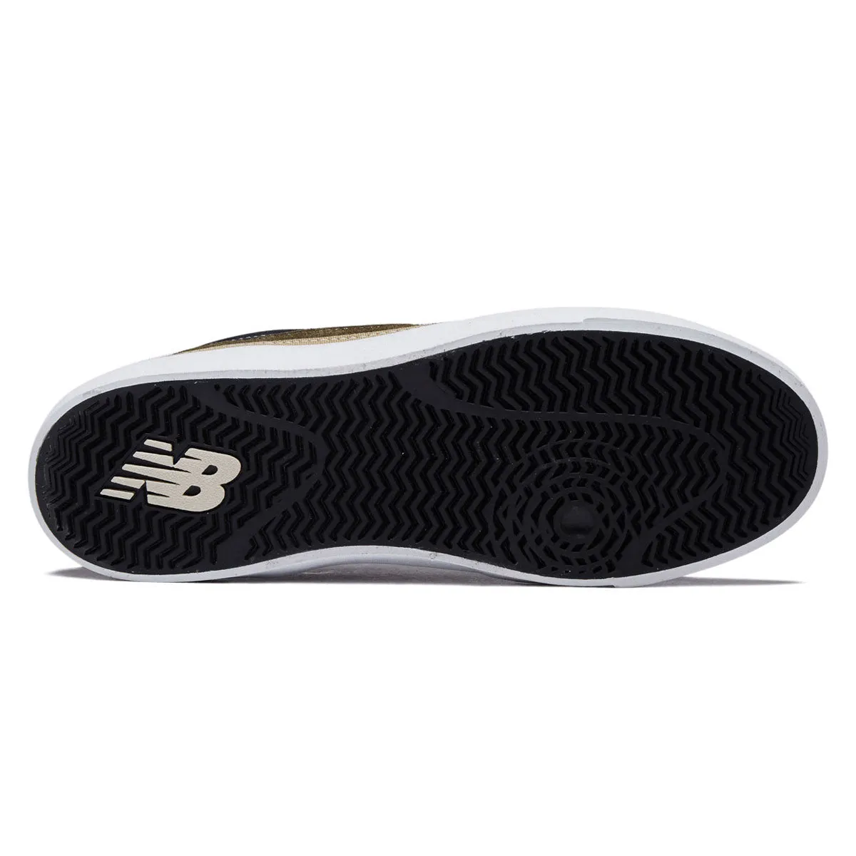 Grip Technology Lace Up Style New Balance 417 Villani Low Shoes - Dark Olive/Black