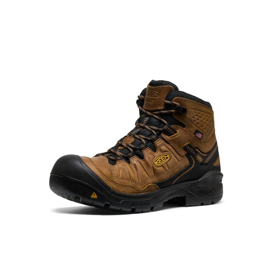 Men's Targhee IV Waterproof Work Boot (Soft Toe)  |  Belgian/Black Hiker Lifestyle