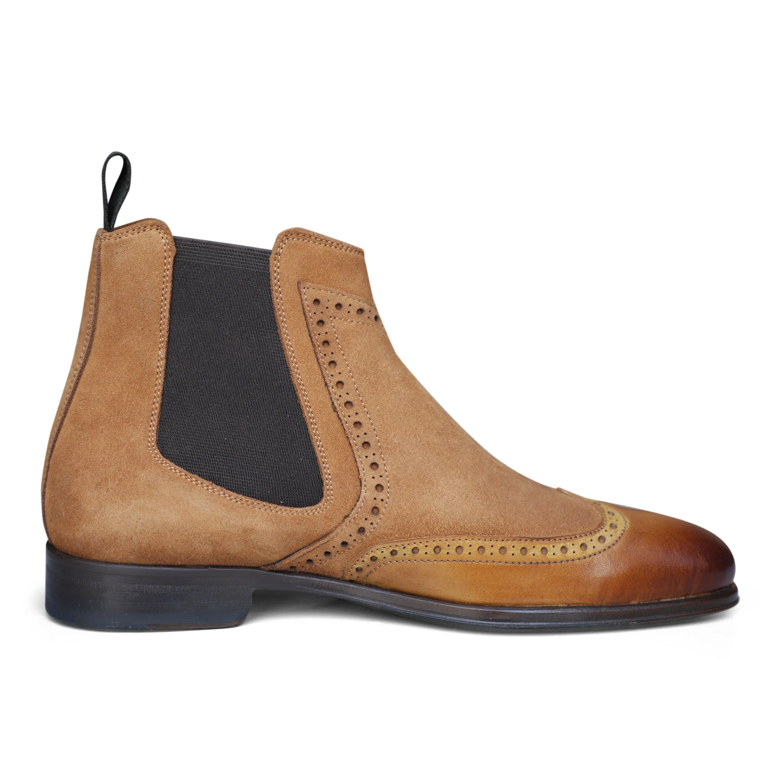 1142 - Bitols Suede Tabacco Comfort With Style