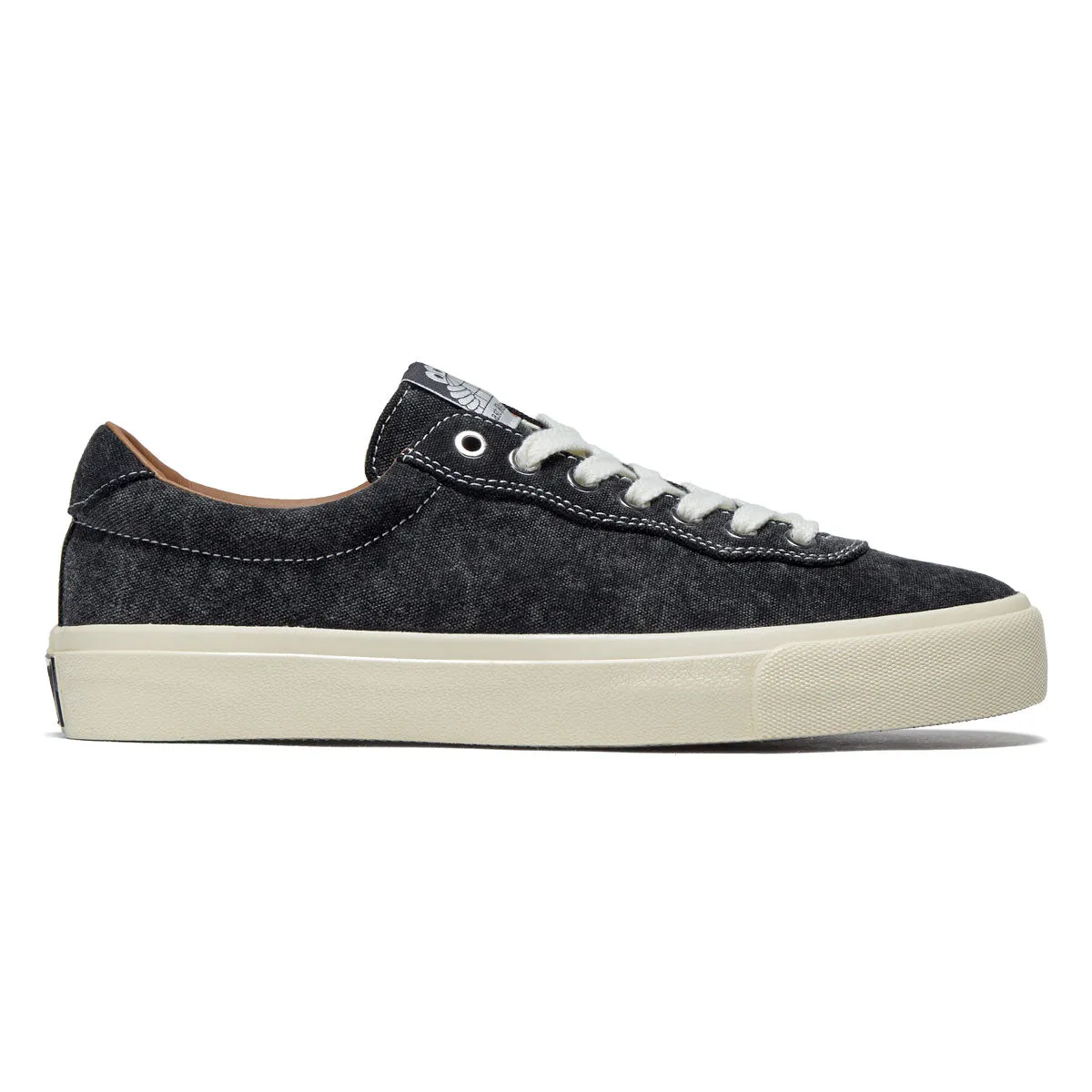 Last Resort AB VM001 Canvas Lo Shoes - Washed Black/White Quick Style Comfortable elasticity