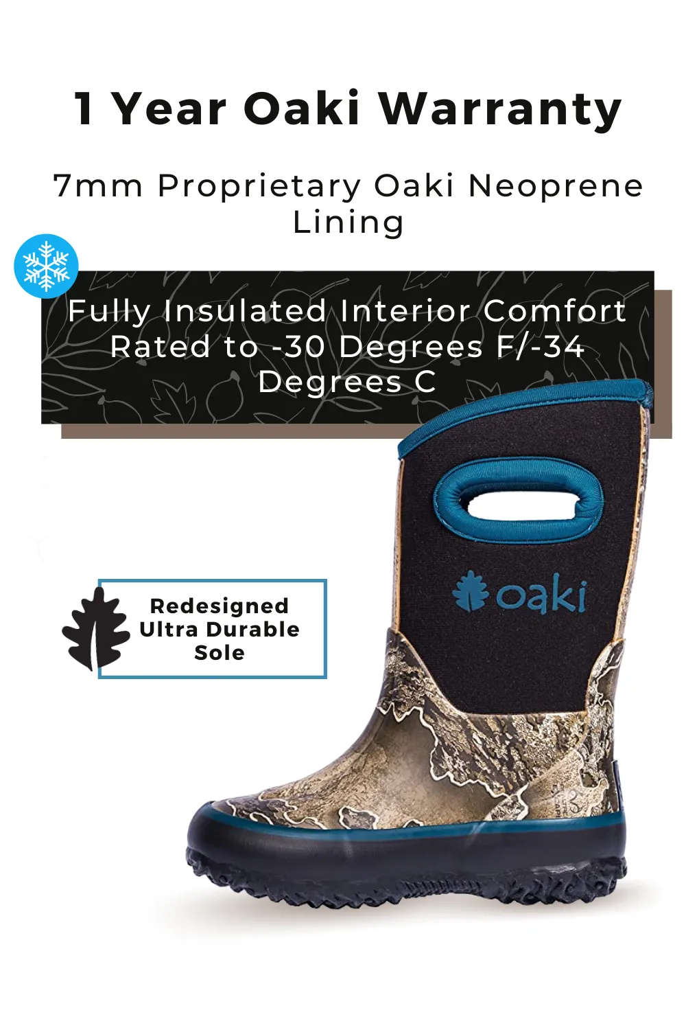 Weather Ready Footwear Adventure Boots Neoprene Boots, Realtree EXCAPE?