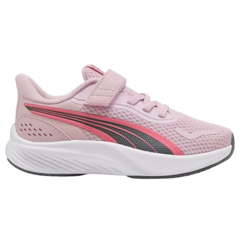windy running on uneven ground PUMA Pounce Lite PS Kids Running Shoes