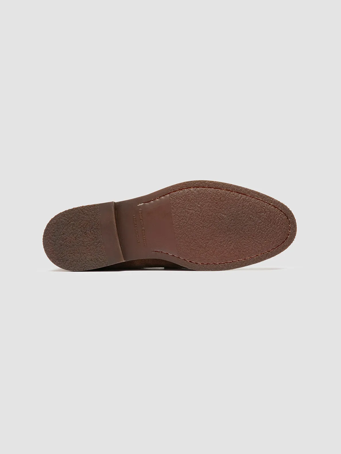 Waxed Finish OPERA FLEXI 101 - Brown Suede Penny Loafers