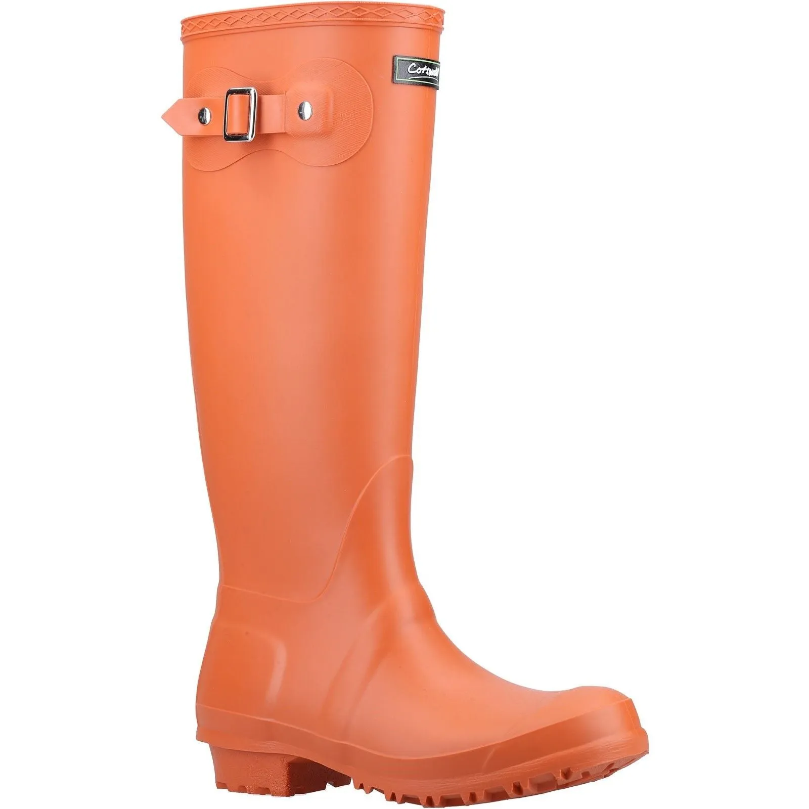 Cotswold Womens Sandringham Wellingtons Pumpkin Quick Dry Fit Active Walking Gear