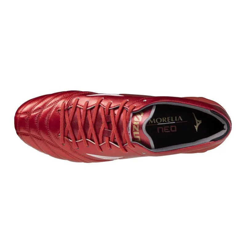 Mizuno Morelia Neo IV Elite FG Adults Football Boots Defensive Grip