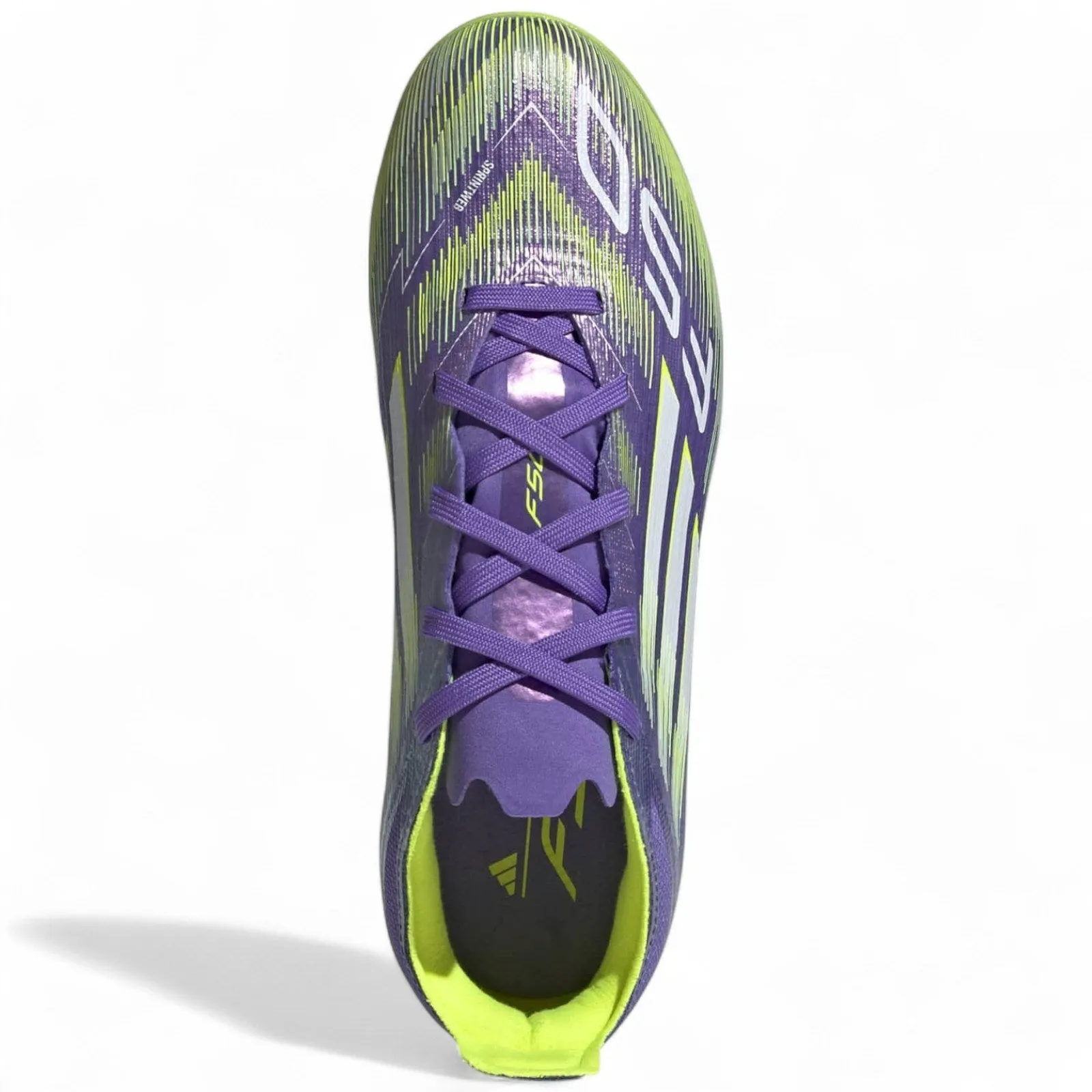 Core Traction Clean Fit adidas F50 Elite Kids Lightweight Firm Ground Football Boots