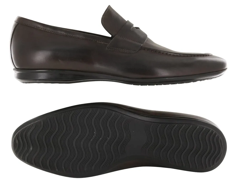 Soft Dash Fiori Di Lusso Brown Penny Loafers