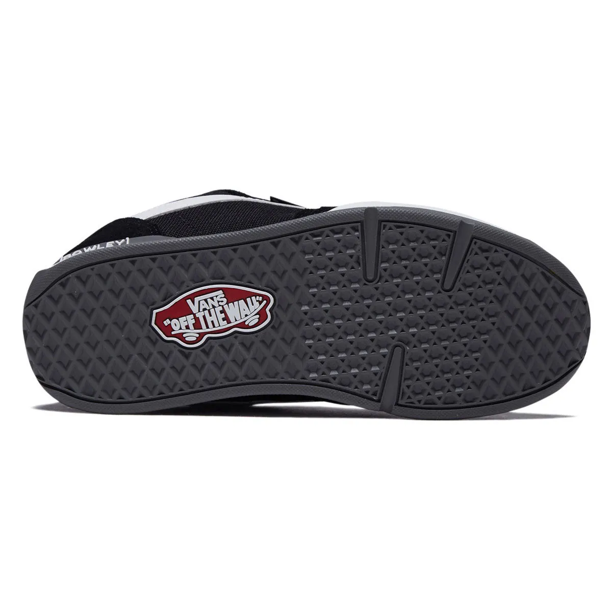 Low Build Flexible Straps Vans Rowley XLT Shoes - Black/White 2025