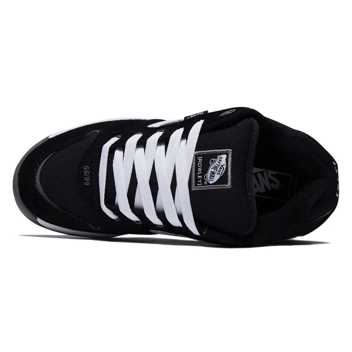 Vans Rowley XLT Shoes - Black/White 2025 Non Marking Soles