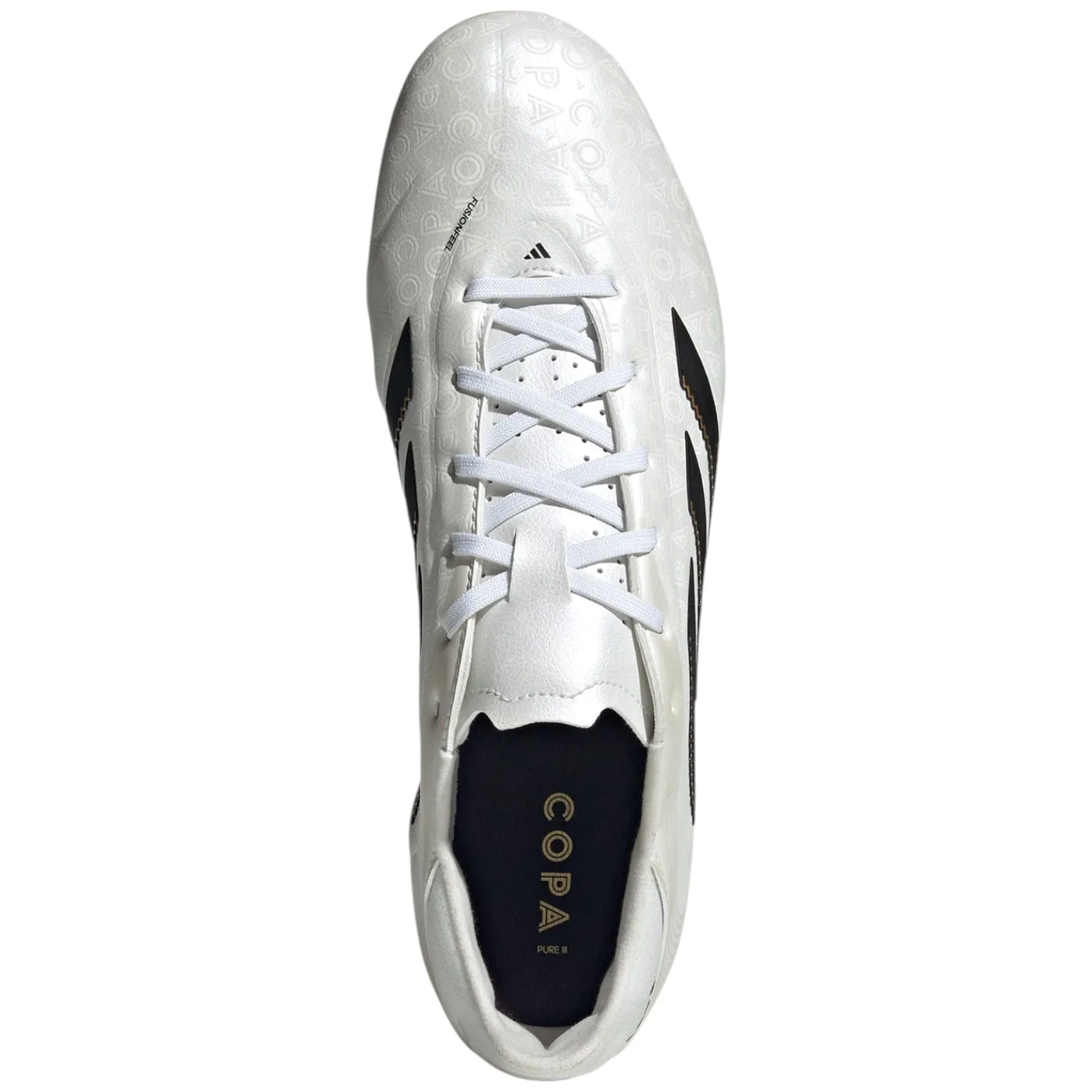 Quick Drying adidas Copa Pure 3 League Adults Firm Ground Football Boots