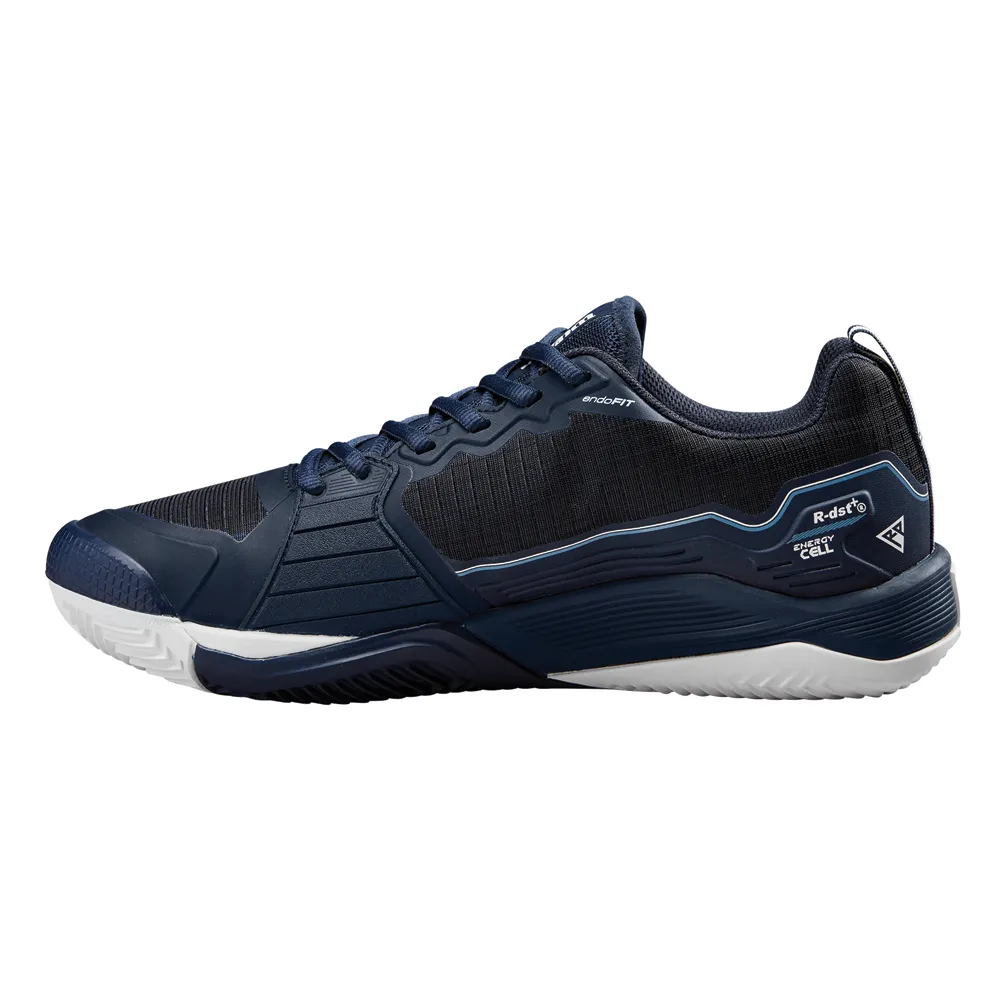 Wilson Rush Pro 4.5 Clay Court Tennis Shoes (Mens) - Navy Blazer/White Shock absorption