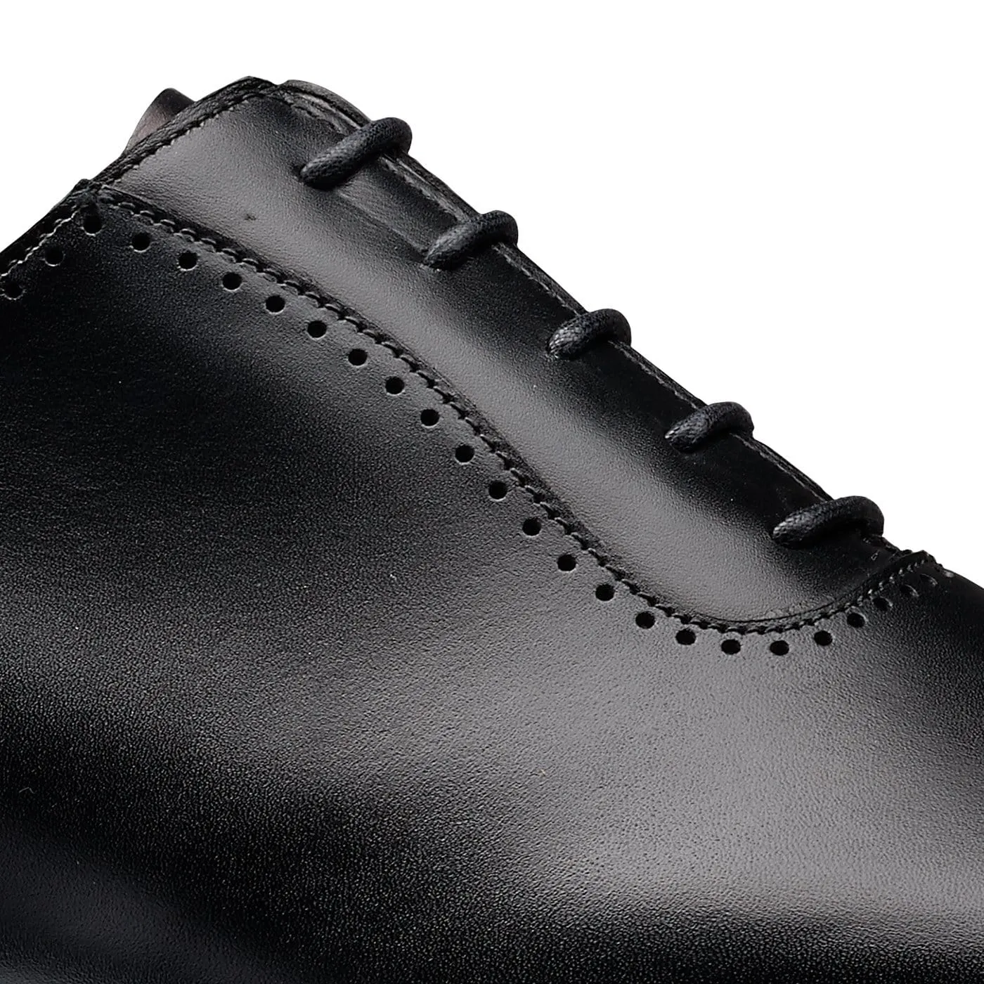 Reinforced toe Courtenay Black Calf