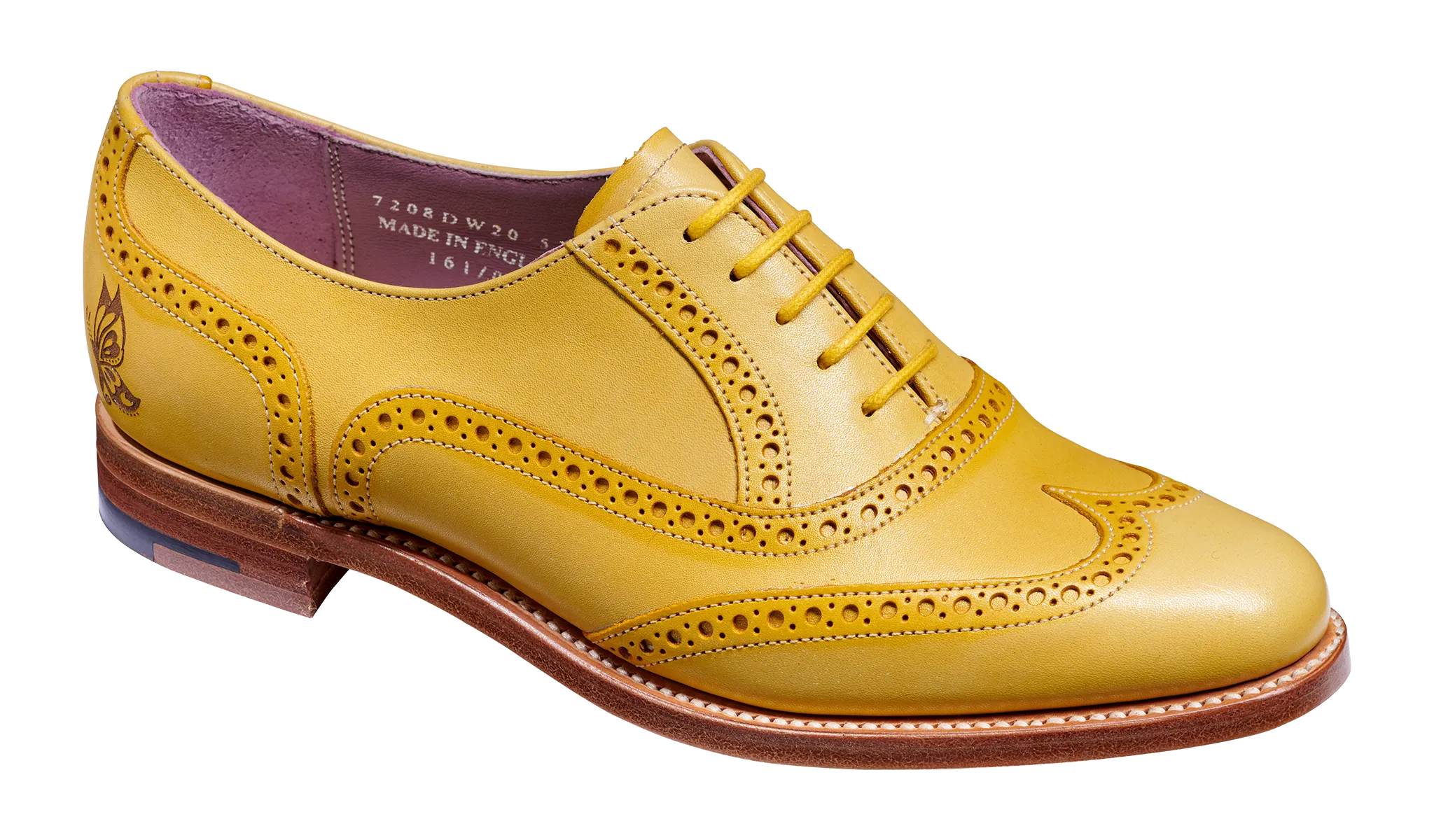Santina - Yellow / Glitter Crust Comfy Finish