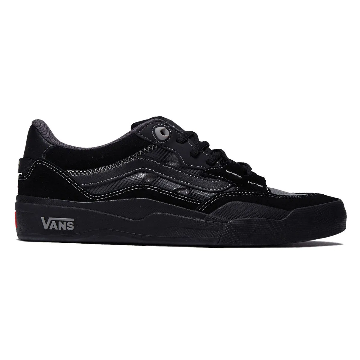 Vans Wayvee 2 Shoes - Black/Black/Grey Slip Resistant Footwear
