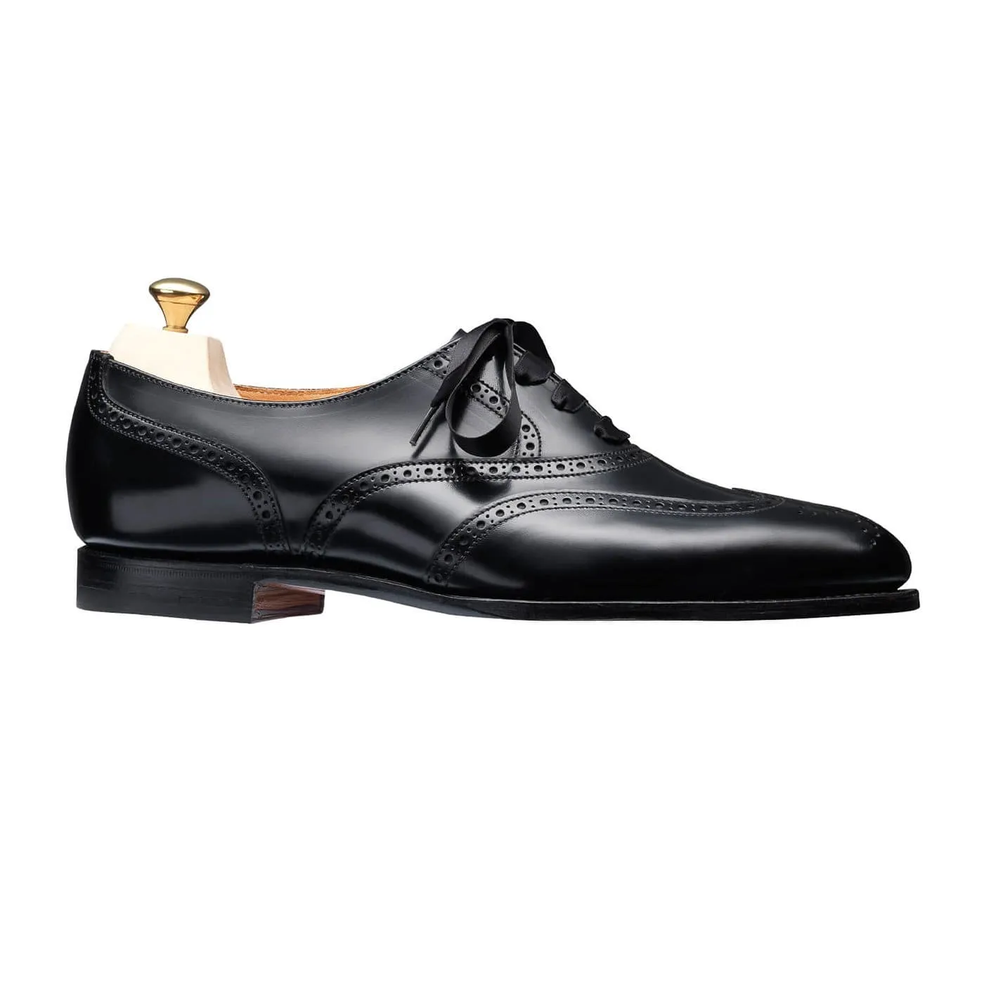 Leather Comfort Fit Jenny Black Boned Calf