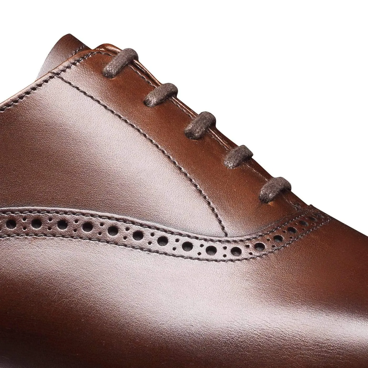 All Day Fit Malton Dark Brown Burnished Calf