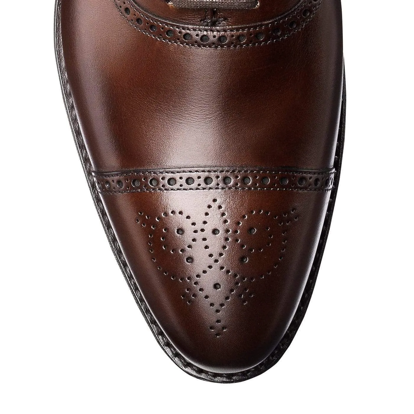Malton Dark Brown Burnished Calf High Quality Modern Twist