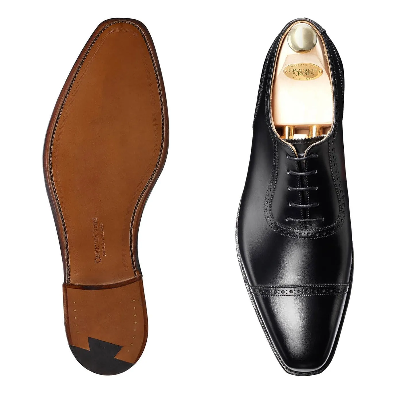 Westbourne Black Calf Modern Look