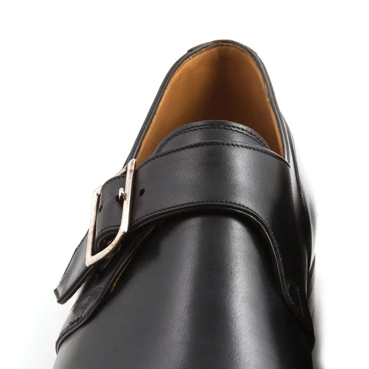 Daily Fashion DERBY WITH LARGE BUCKLE CALF LEATHER HAND WELTED GOODYEAR