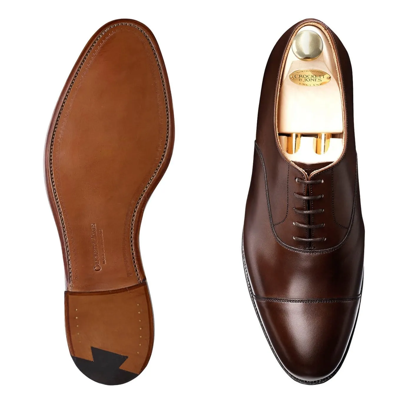 Connaught Dark Brown Burnished Calf All Fit