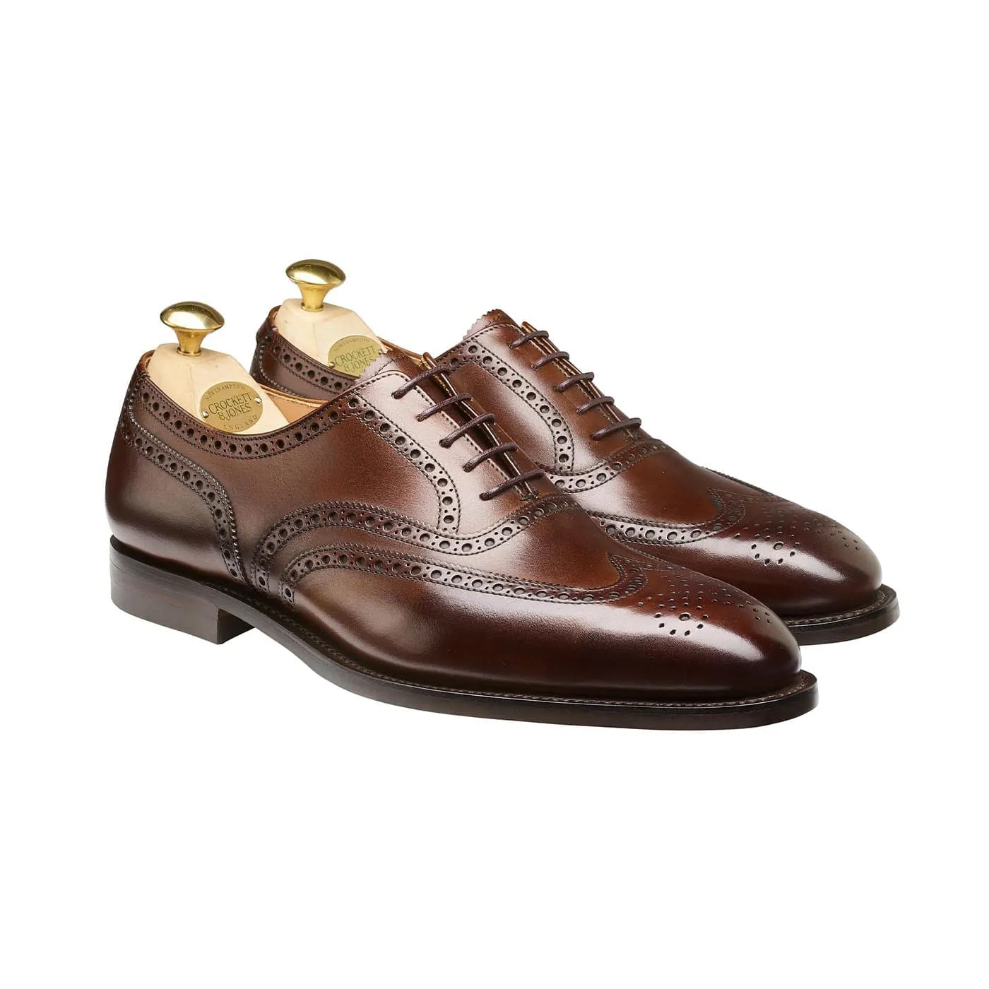 Office Shoes Westgate 2 Dark Brown Burnished Calf