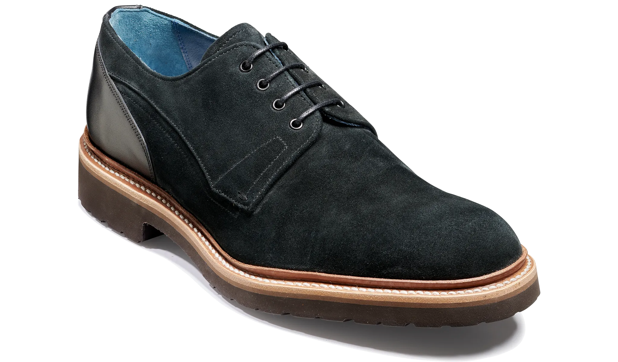 Harlem - Black Suede / Black Calf Quick Walks