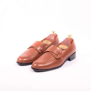 Mid Cut Classic Edge VICEROY - TAN BUTTERFLY SLIPON