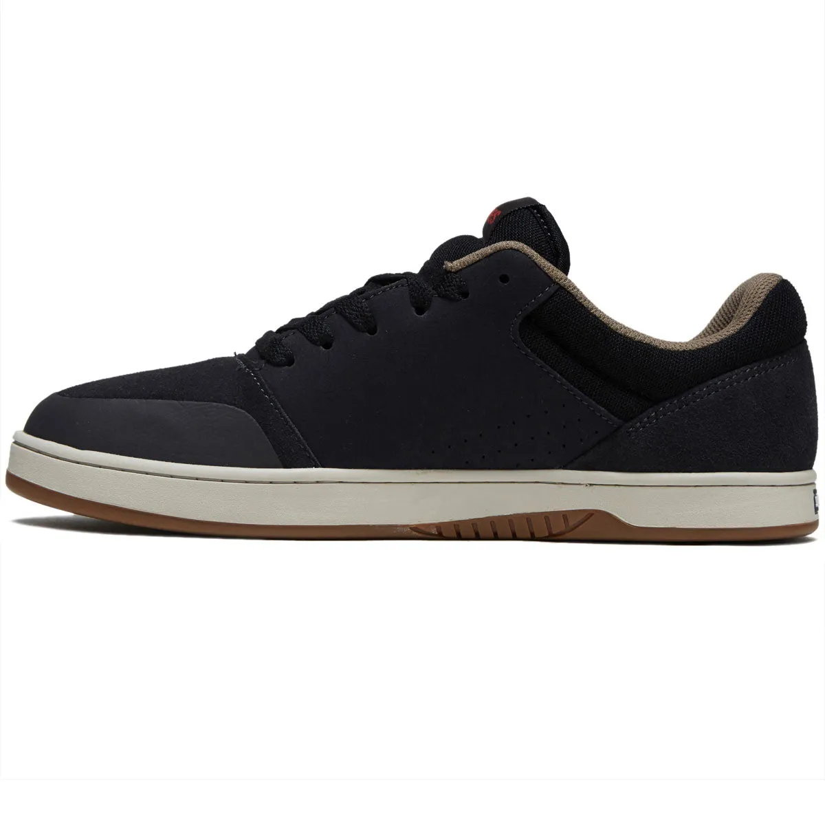 Etnies Marana Shoes - Dark Grey/Black/Red Comfort Lining