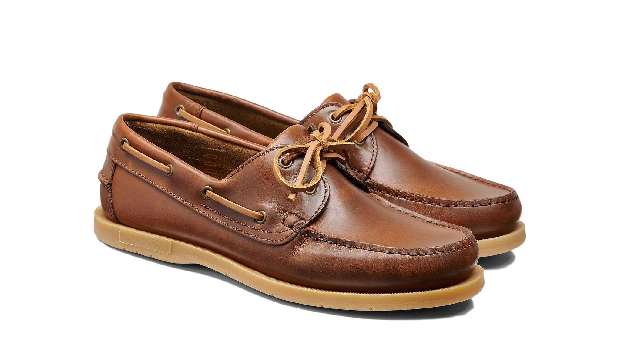 Toe Protection Stride Easy Dalton - Cognac Leather