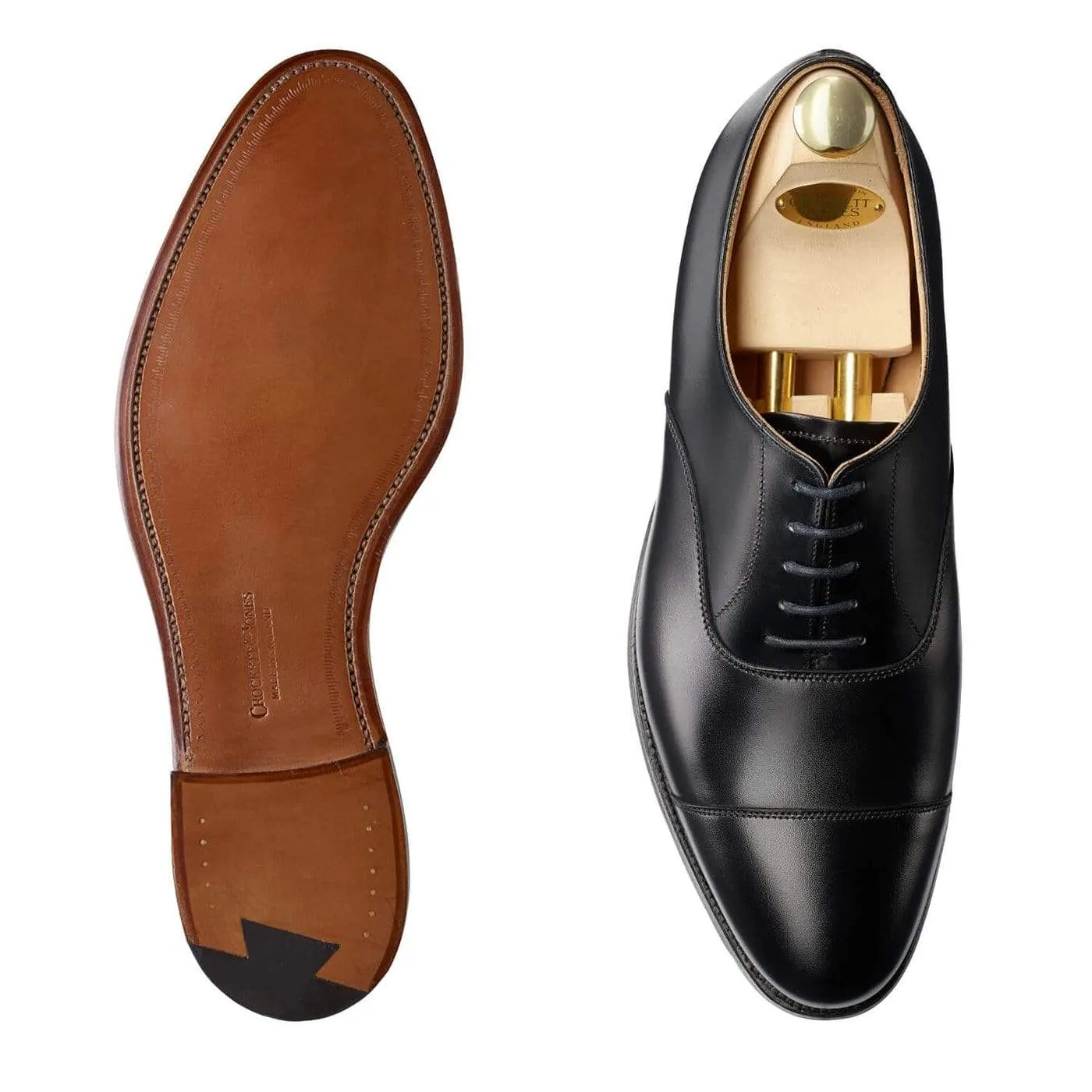 Radstock Black Calf (G Fitting) Reliable Comfort Soft Leather