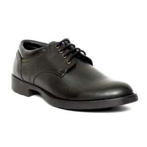 Healers Formal Black Lace-Up Derby Shoes For Men GAS-C17 By Liberty Elegant Minimal Design