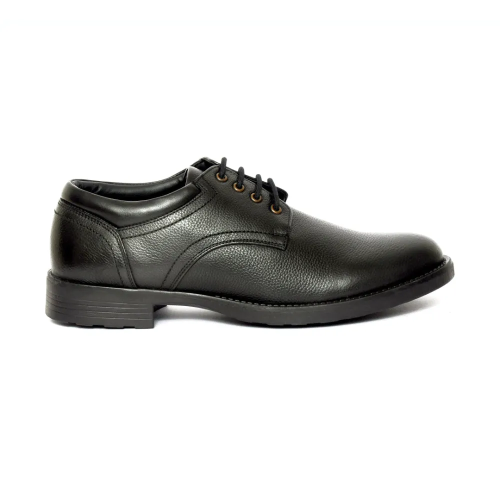 Gentle Walk Polished Design Healers Formal Black Lace-Up Derby Shoes For Men GAS-C17 By Liberty