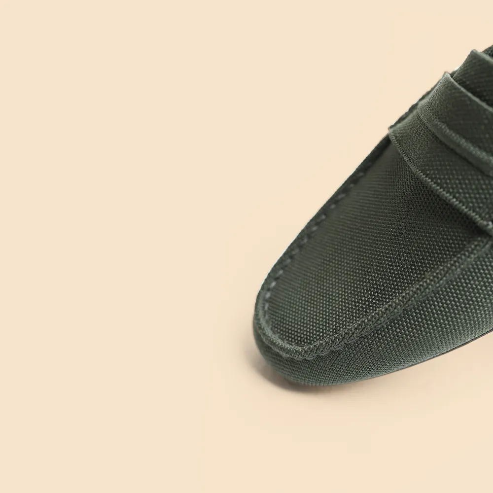 Comfortable Padding Rothy -  Men - The Driving Loafer - Green